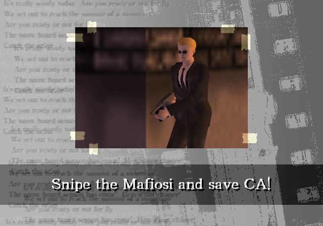 The Sniper 2: Akumu No Juudan screenshot 4 for Playstation 2